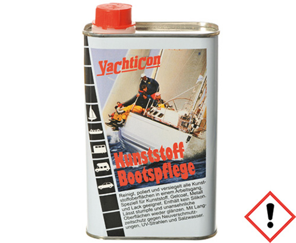 Kunststoff Bootspflege
