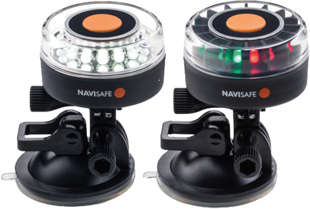 Navi light 360° Saugnapf